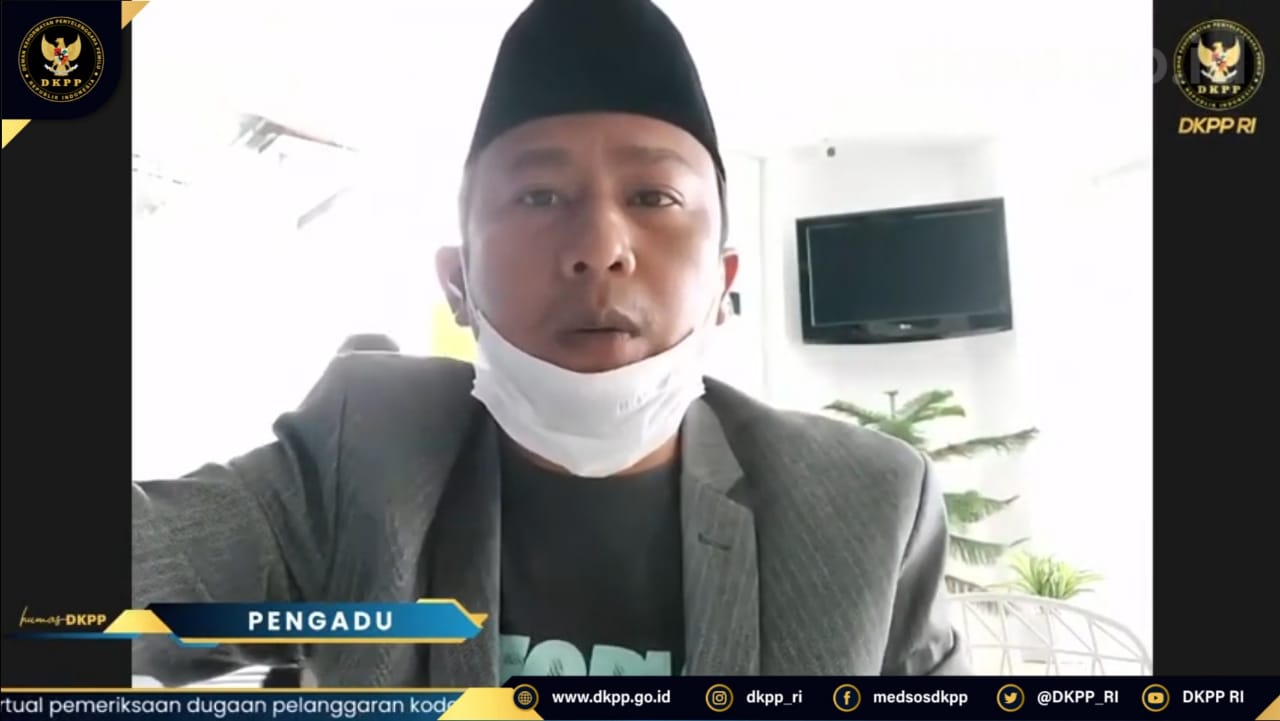 DKPP Periksa KPU Kab Kaur Dan KPU Prov Bengkulu Terkait Dugaan Tidak