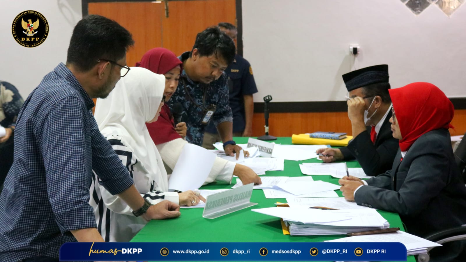 DKPP Periksa Pihak Terkait KPU Makassar Dan Barru Terkait Verifikasi