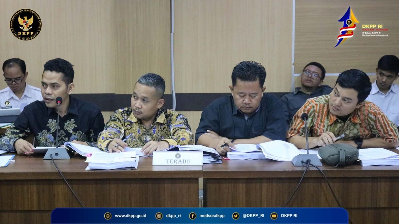 Beri Sanksi Ringan Panwascam Dkpp Periksa Bawaslu Kabupaten Cianjur