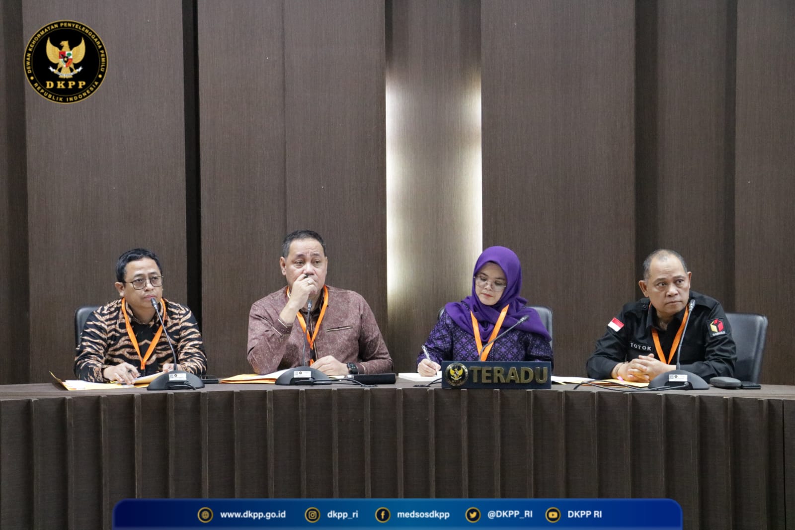 Dkpp Periksa Anggota Bawaslu Terkait Seleksi Bawaslu Sumut Dkpp Ri