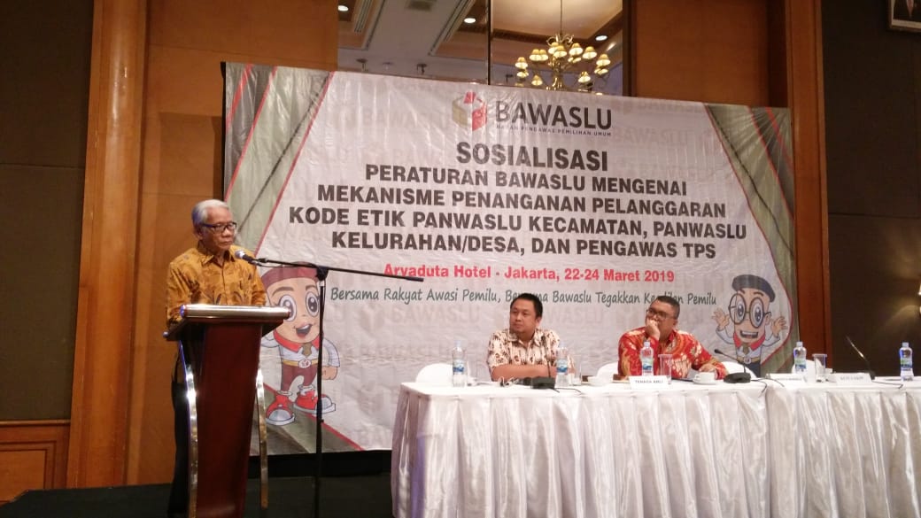 Ketua DKPP, Dr. Harjono