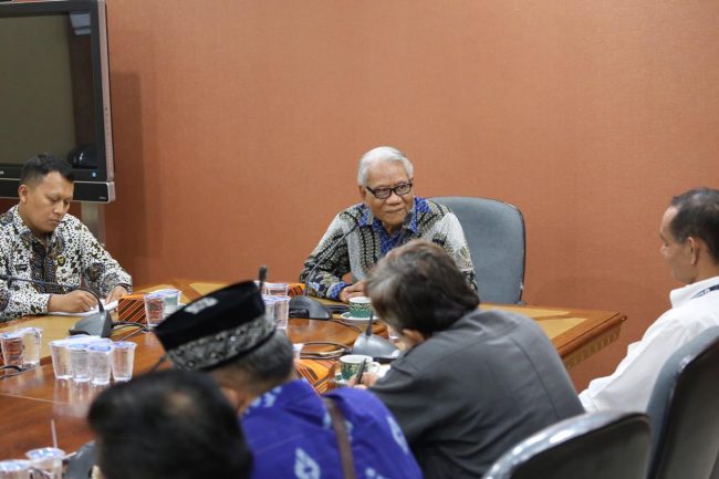 Audiensi  Koalisi Pemantau Pemilu (KP2), Selasa (4/2/19)