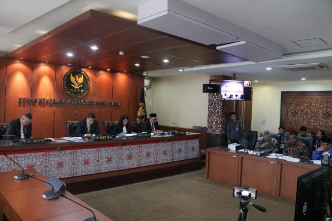 sidang perkara 46-PKE-DKPP/III/2019