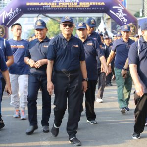 Jalan Sehat dan Deklarasi Pemilu Beretika Untuk Indonesia Bermartabat