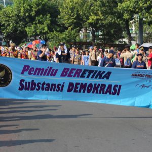 Jalan Sehat dan Deklarasi Pemilu Beretika Untuk Indonesia Bermartabat