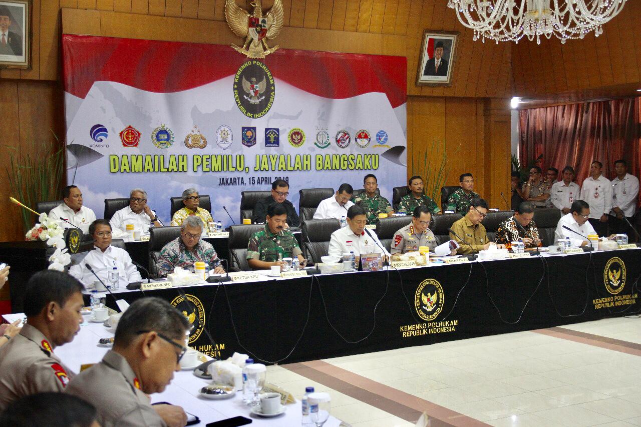 Ketua DKPP Rakor Kemenkopolhukam_15042019