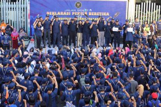 Jalan Sehat dan Deklarasi Pemilu Beretika Untuk Indonesia Bermartabat