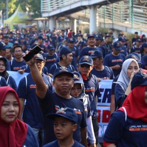 Jalan Sehat dan Deklarasi Pemilu Beretika Untuk Indonesia Bermartabat