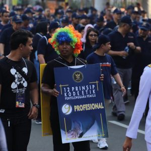 Jalan Sehat dan Deklarasi Pemilu Beretika Untuk Indonesia Bermartabat