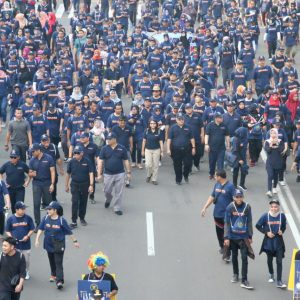 Jalan Sehat dan Deklarasi Pemilu Beretika Untuk Indonesia Bermartabat