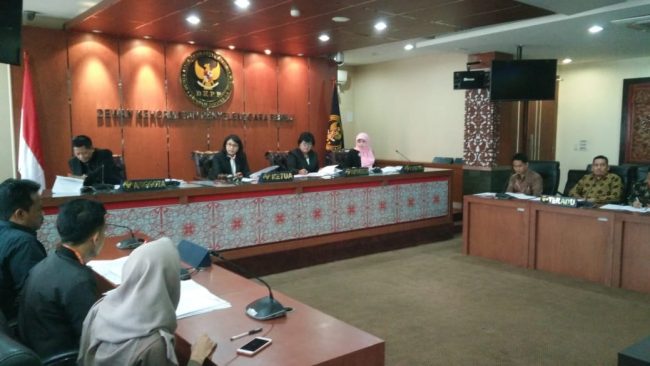 DKPP Periksa Ketua dan Anggota Bawaslu Jakarta Pusat