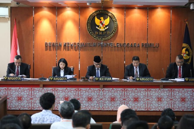DKPP Berikan Sanksi Peringatan Kepada 24 Penyelenggara Pemilu