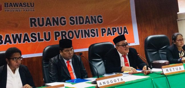 DKPP Periksa Anggota KPU Kab. Mamberamo Raya