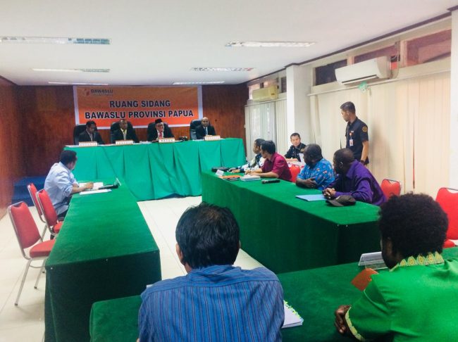 DKPP Periksa Ketua dan Anggota KPU Kab Keerom