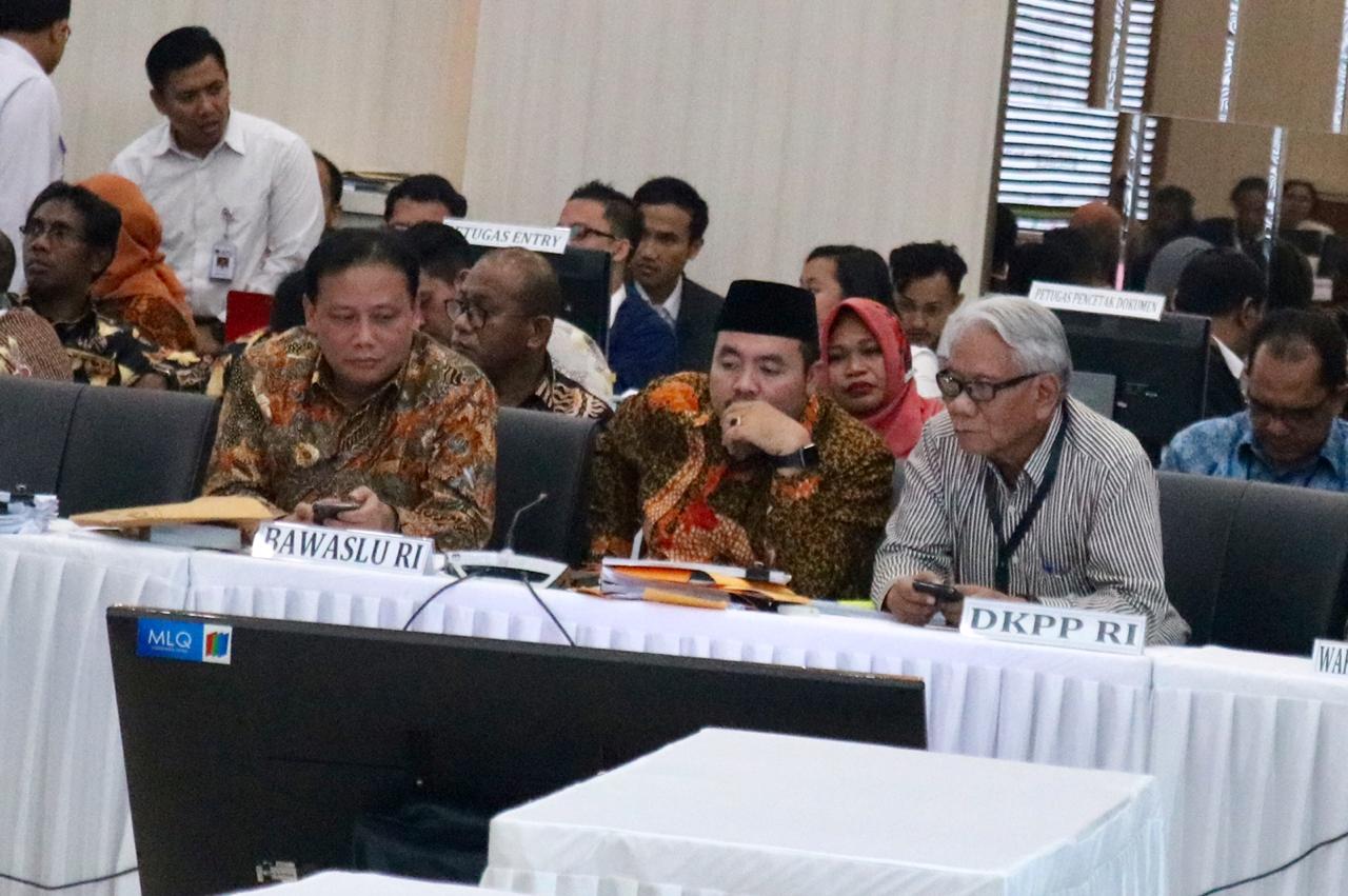 Ketua DKPP Hadiri Rekapitulasi Pemilu 2019