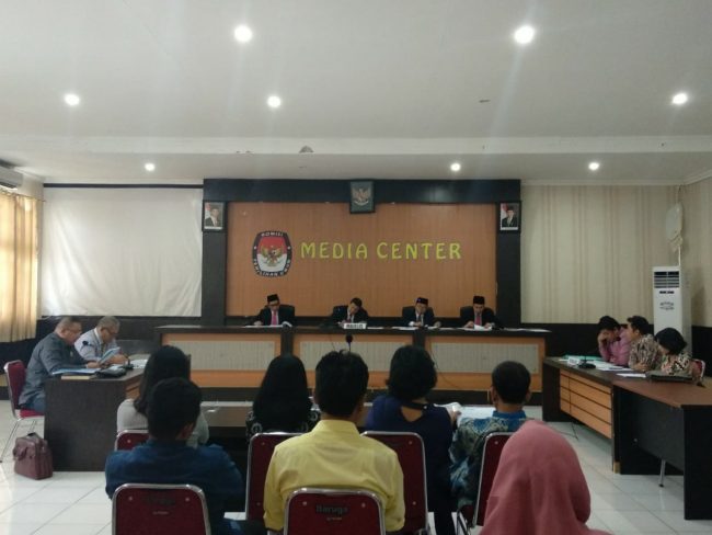 DKPP Periksa Ketua dan Anggota Bawaslu Kabupaten Poso Serta jajarannya