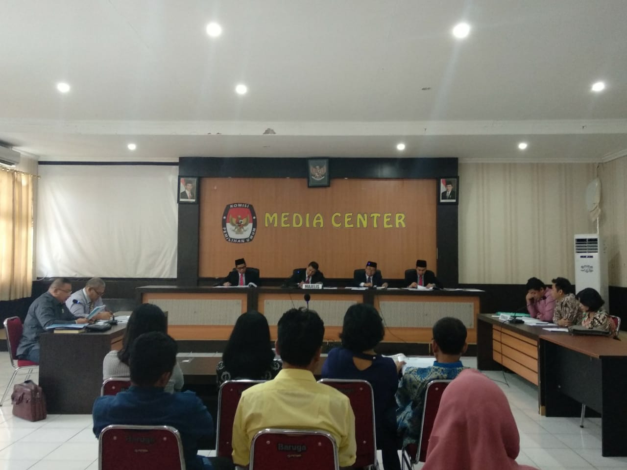 DKPP Periksa Ketua dan Anggota Bawaslu Kabupaten Poso Serta jajarannya