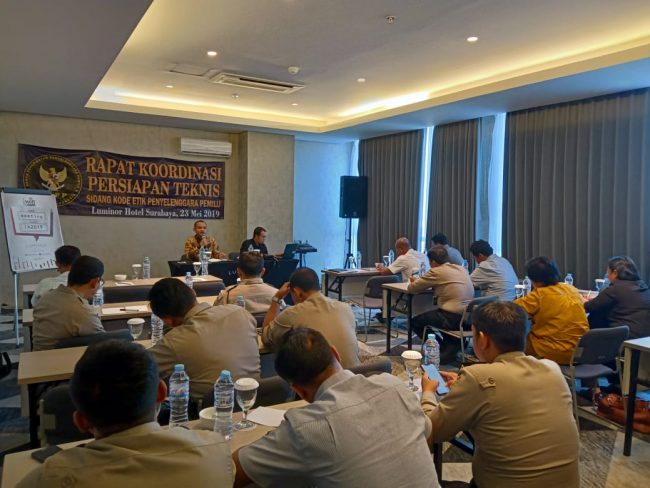 Rakornis perkara 87-PKE-DKPP/V/2019