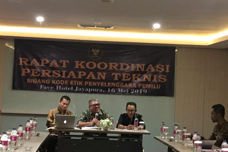 Rakornis tiga perkara Jayapura