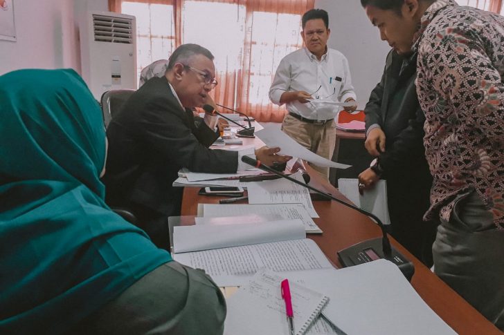 sidang perkara 112 tahun 2019