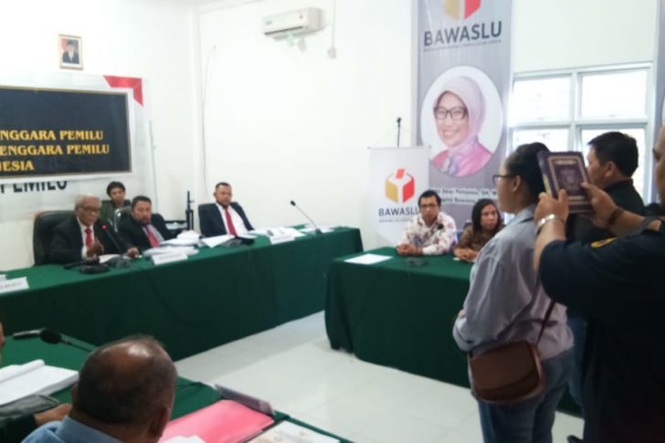 Delapan Penyelenggara Pemilu Di Kab. Bolaang Mongondow Timur Diperiksa DKPP_Saksi