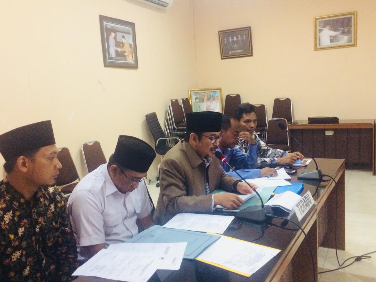 Teradu sidang perkara 205/2019