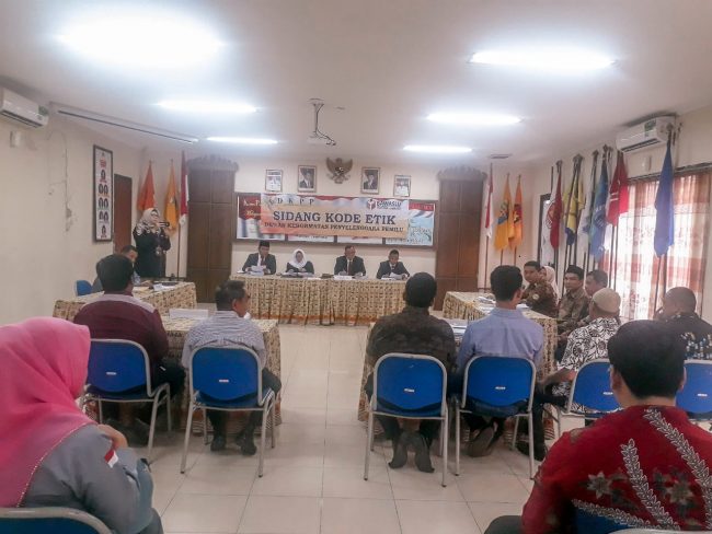 DKPP Periksa Bawaslu Kabupaten Lampung Utara