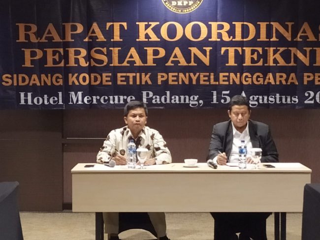 DKPP Gelar Rakornis di Kota Padang