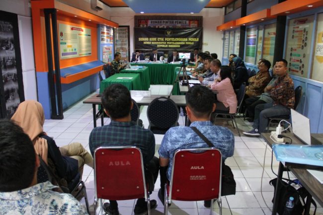 DKPP Periksa Ketua, Anggota KPU dan Bawaslu Kab. Toraja Utara