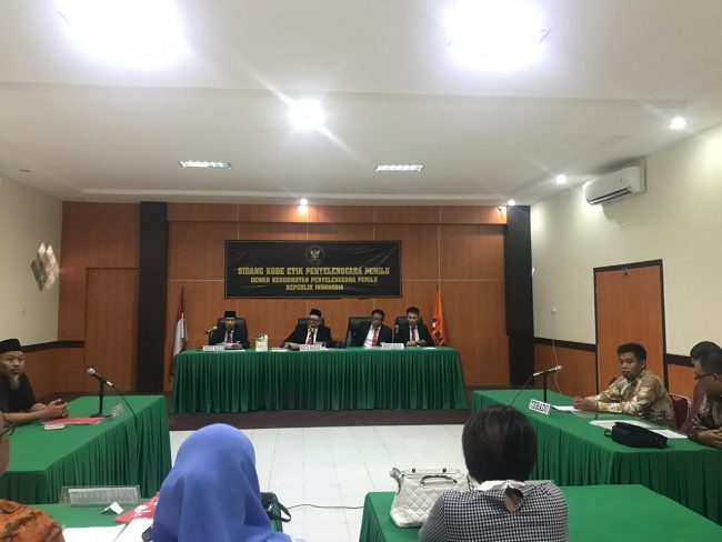 DKPP Kembali Periksa Ketua dan Anggota KPU Kab. Luwu