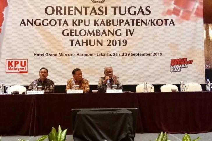 Ketua DKPP padaOrientasi Tugas KPU Kab/Kota