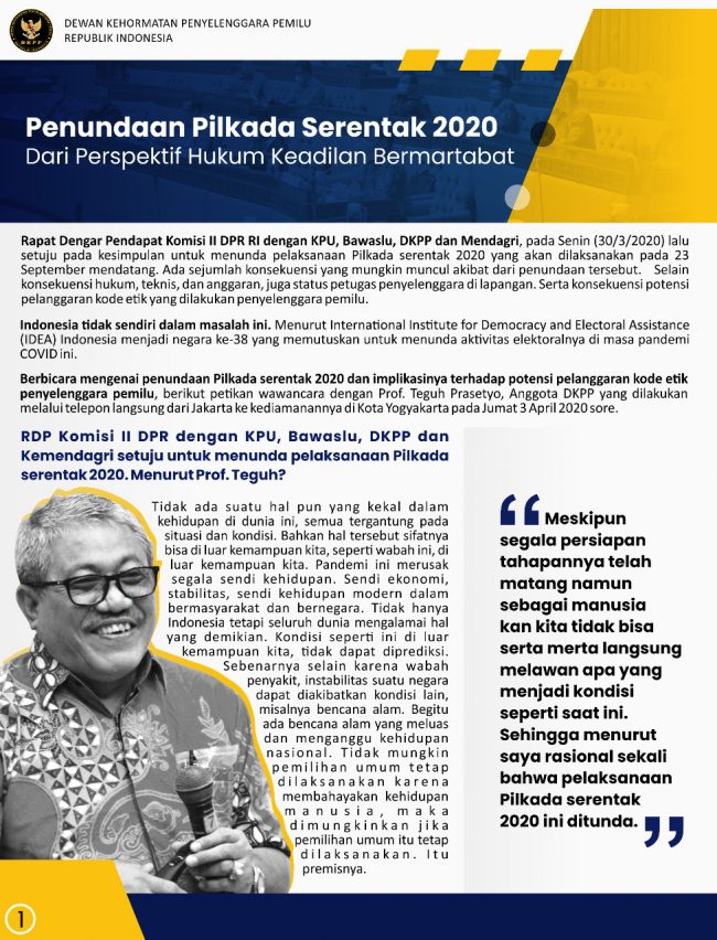 Artikel Prof. Teguh Prasetyo