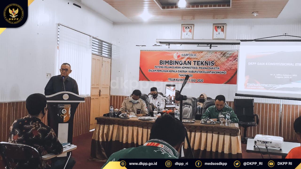Bimtek Kuantan Singingi