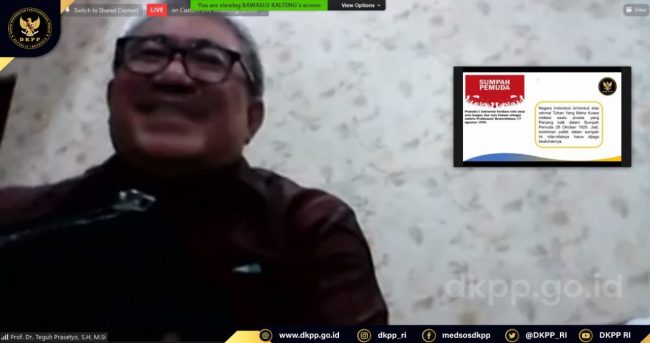 Prof teguh webinar kalteng