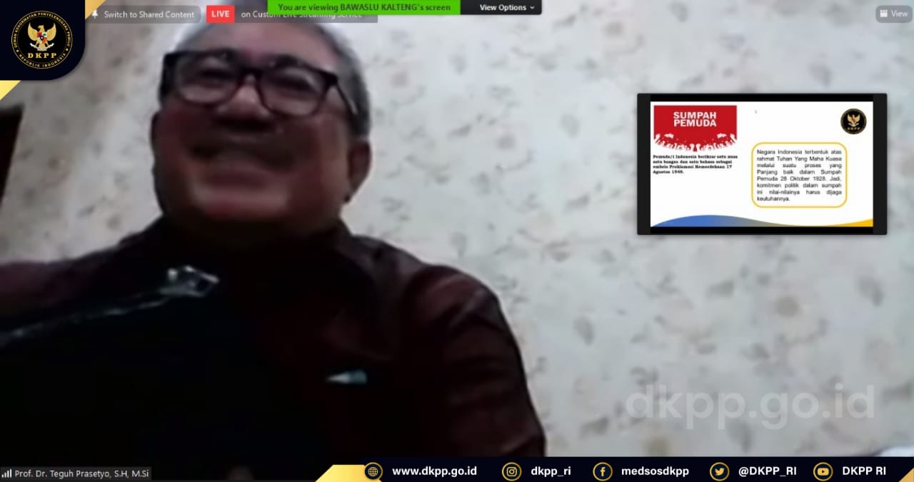 Prof teguh webinar kalteng