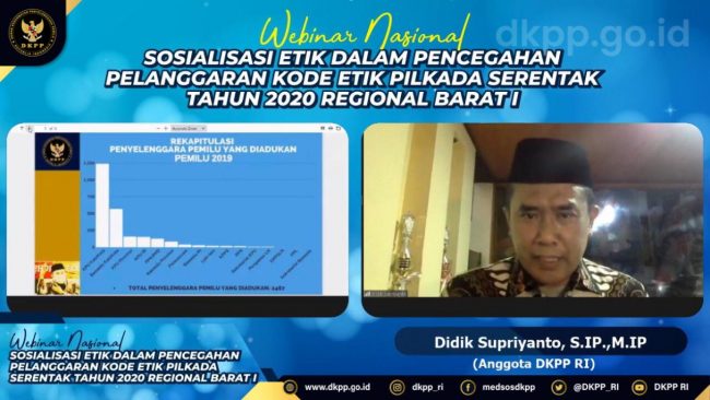 Didi Supriyanto Webinar DKPP