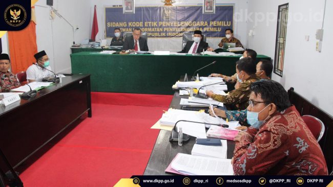 sidang 116 KPU Bengkulu dan KPU RI