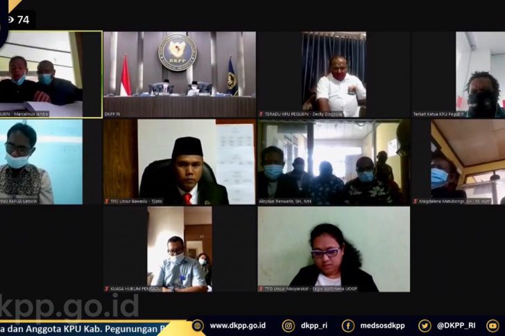 28. SKE 166 & 176_KPU & Bawaslu Pegunungan Bintang