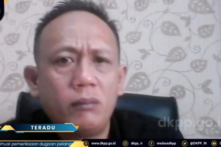 Teradu 158 Ketua KPU Kaur