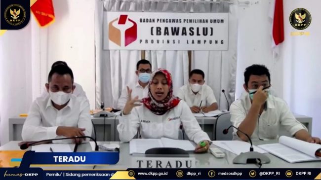 Teradu 69 Bawaslu Lampung