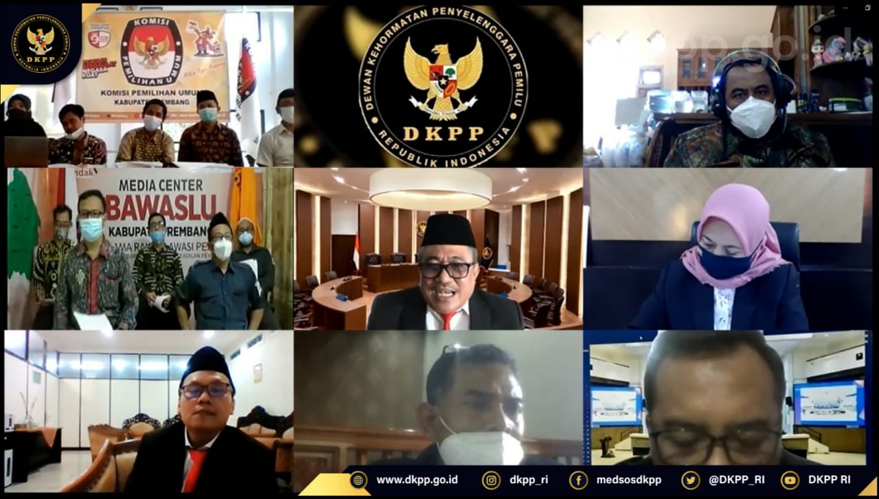 Sidang virtual rembang
