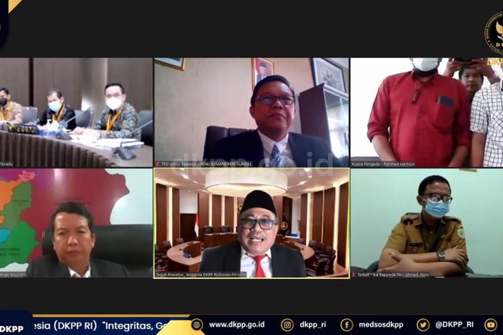 sidang 48, 50 dan 54 Bawaslu PALI