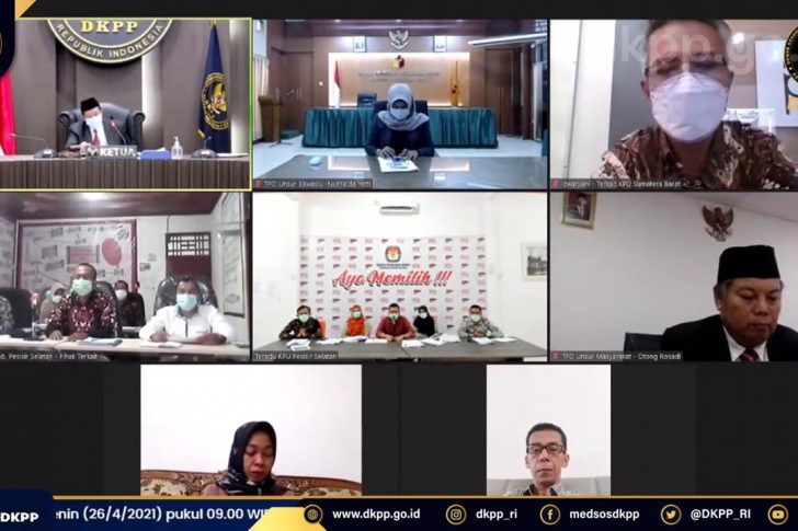 Sidang 120 KPU Pesisir Selatan