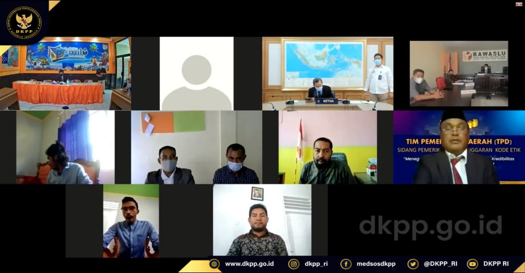 Sidang 80 Bawaslu Halmahera Utara