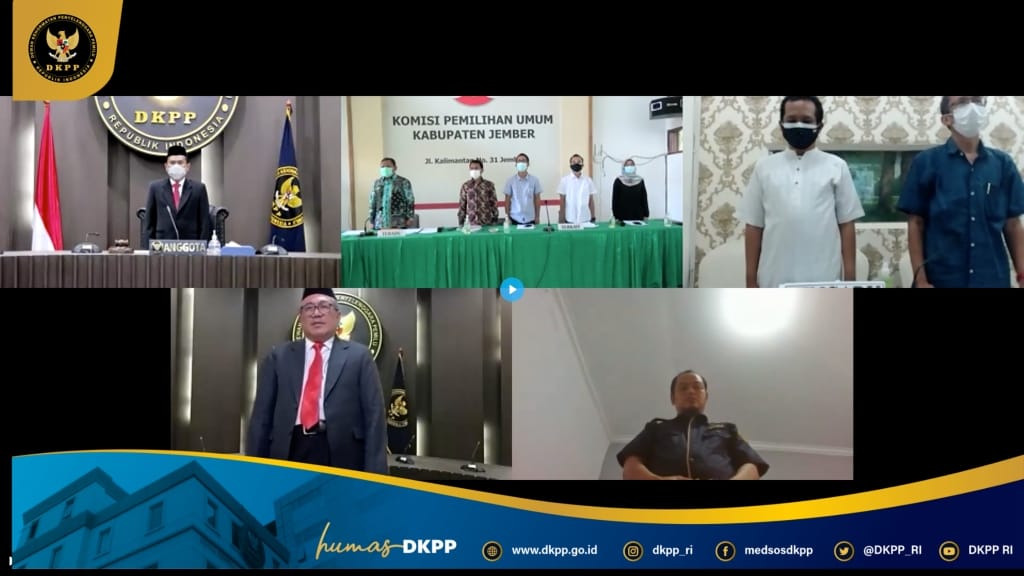 09. DKPP Periksa Ketua KPU Jember Terkait Limitasi Hasil Verifikasi Administrasi
