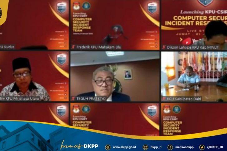 peluncuran CSIRT kpu