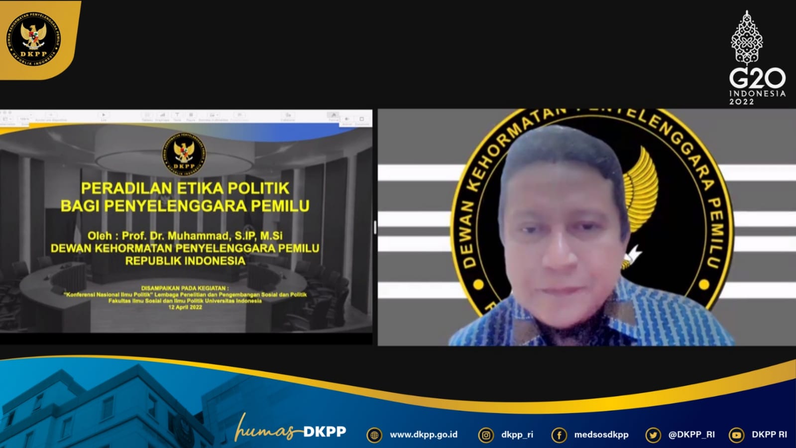 12. Ketua DKPP Narsum Fisip UI