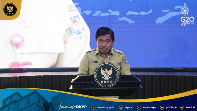 Sekjen Kemendagri HUT 10 DKPP
