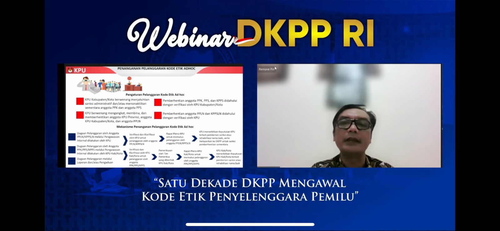Yulianto webinar DKPP
