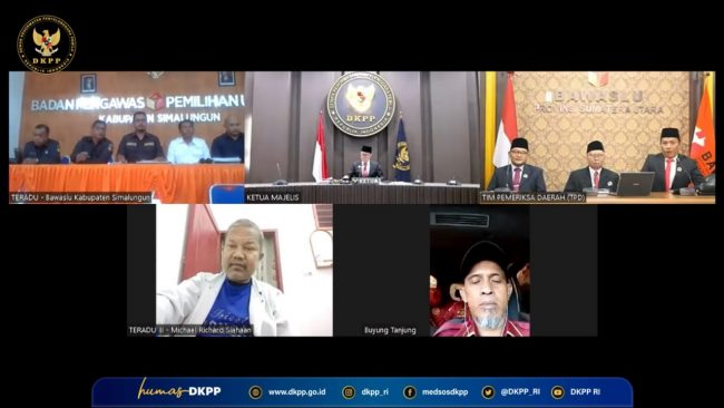 Sidang 29 Bawaslu Simalungun